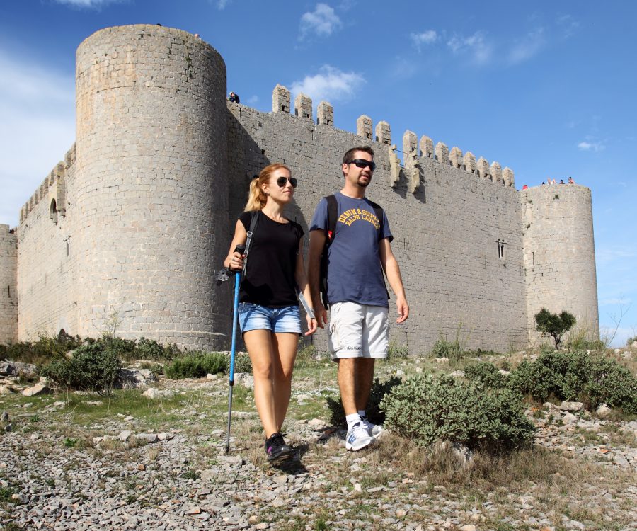 El Castell Montgri junto a l'Estartit