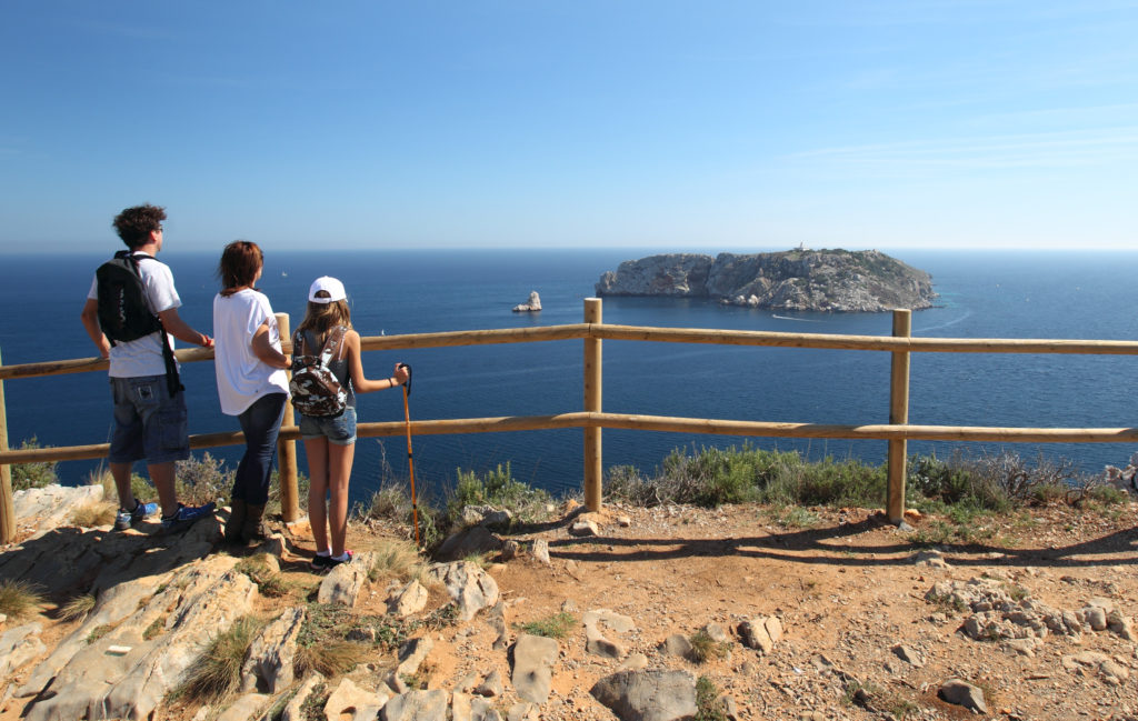 Itinéraires de randonnée vers l'Estartit. Costa Brava